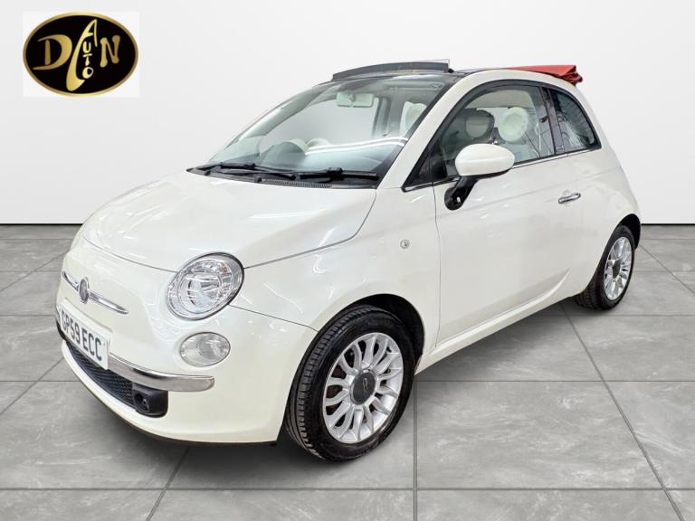 2010 Fiat 500 1.2 Lounge 2dr [Start Stop] CONVERTIBLE Petrol Automatic