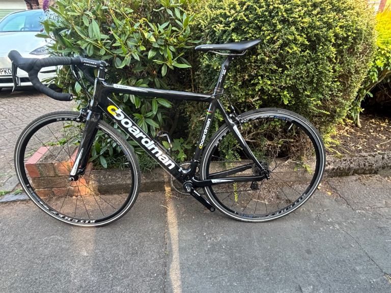 Boardman C50 Carbon Fibre Road Bike 700C  Drop Bar Black/White