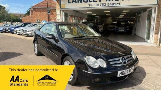2007 Mercedes-Benz CLK 200K Elegance 2dr [184] Tip Auto COUPE Petrol Automatic