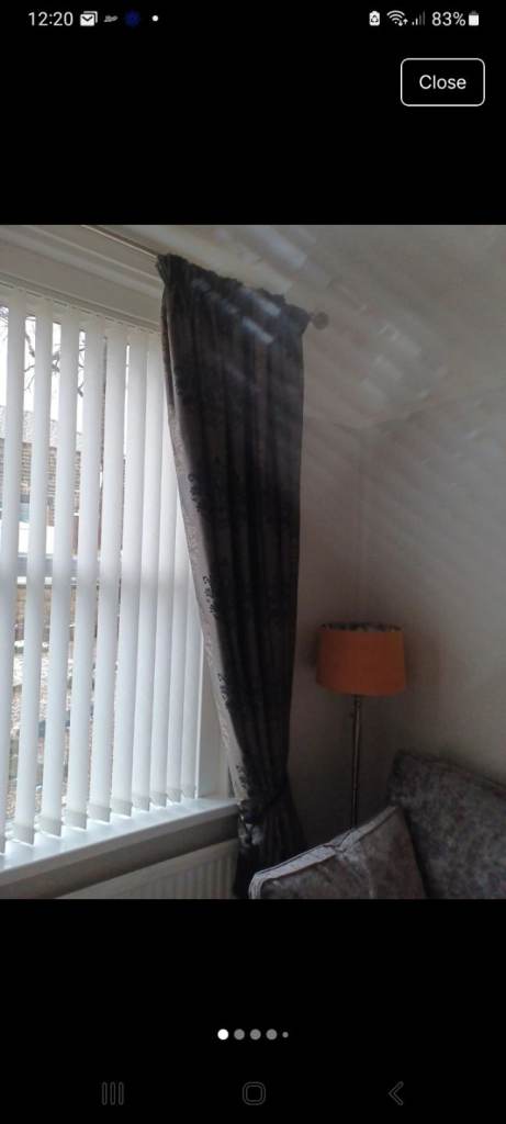 Luxury made to measure thermal lined curtains 