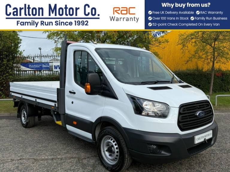 2018 Ford Transit 2.0 350 EcoBlue L3 LWB 12 FT DROPSIDE [ Factory Body ] RWD Euro 6 (s/s) (13 DRO...