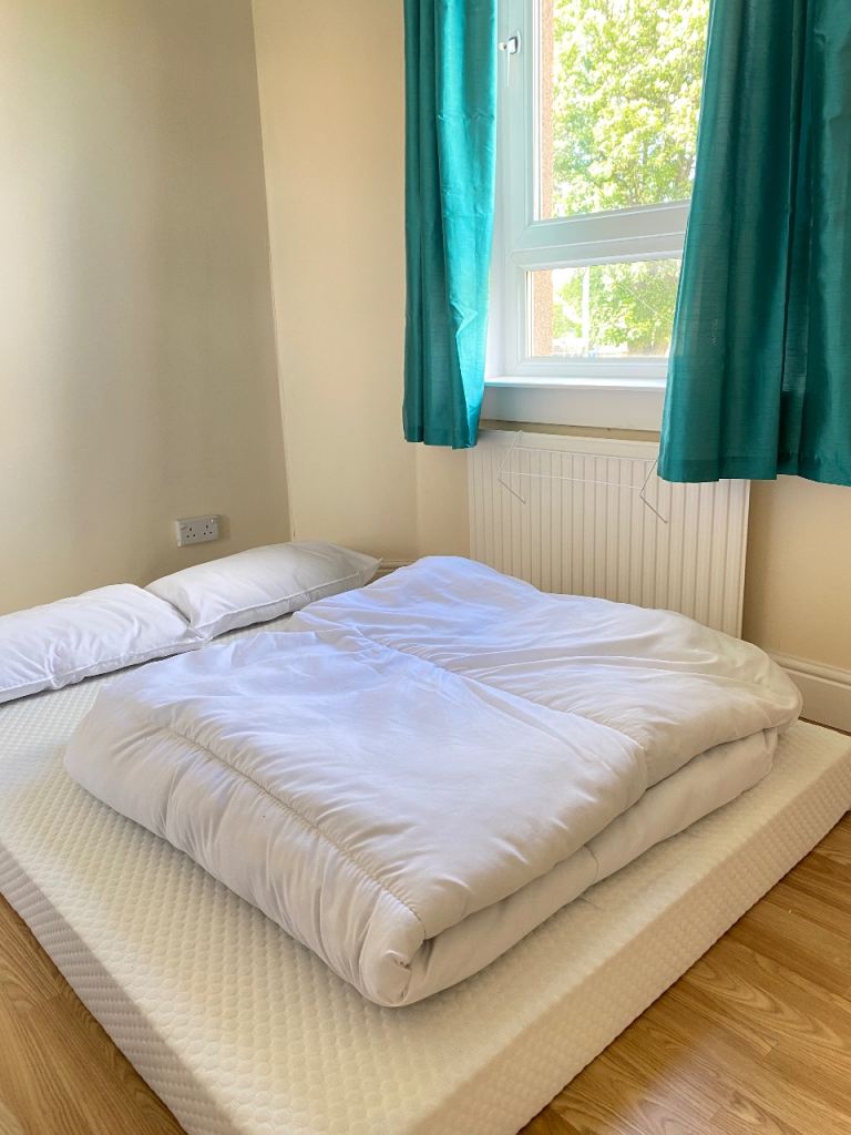 Comfortable Foam Mattress + Pillow + Duvet – Good Condition