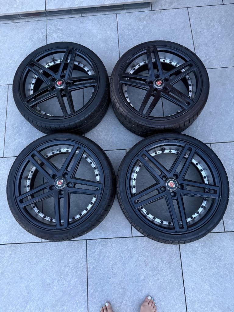 245/35 R20 Routeway Tyres & 20x85J Rims x 4 