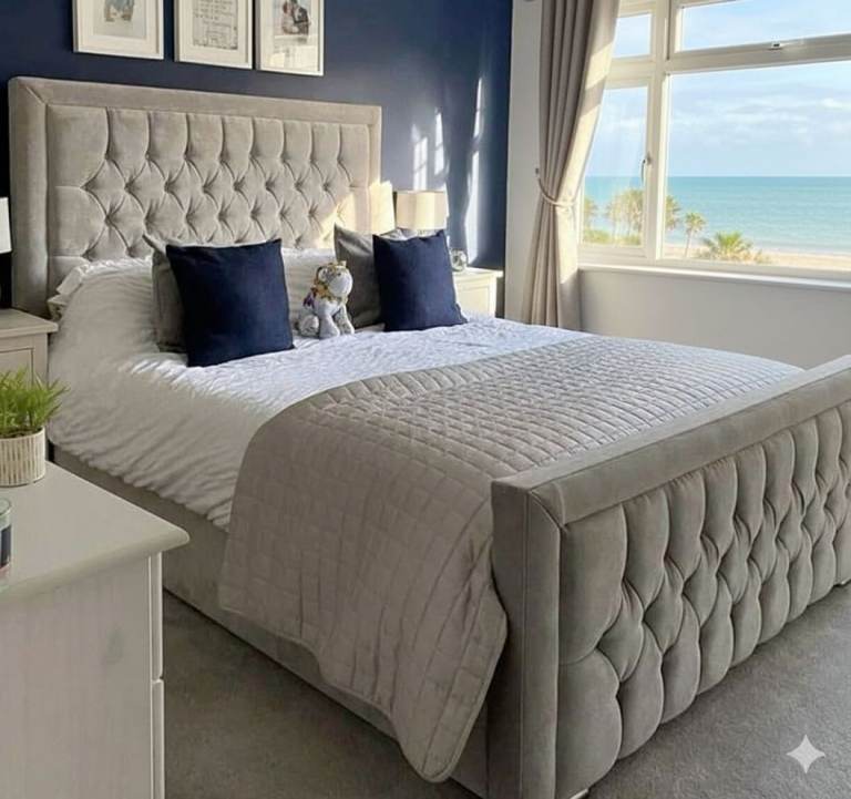 🛏️ Hilton Single Bed with Mattress | Free Delivery 🚚 | Cash on Delivery 💳 | 2 Years Warranty 🛡️