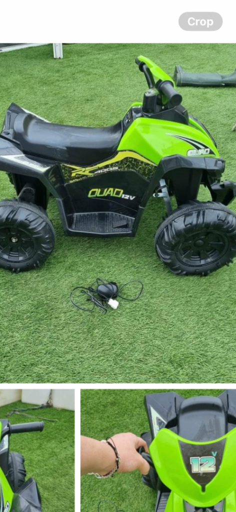 Child’s battery operated quad 