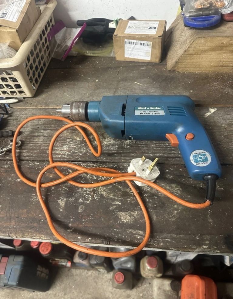 Electric 240v corded drills £8 each  Big Yellow bigger Heavy Duty Breaker drill reciprocating saw 