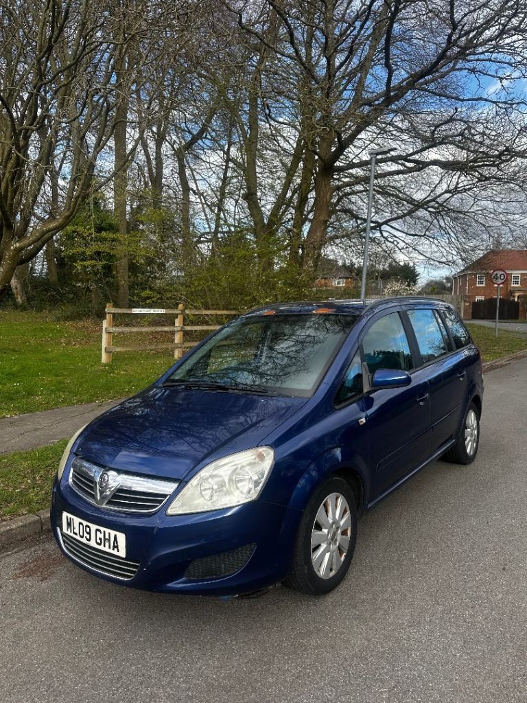 Vauxhall Zafira 1.9 Diesel Manual 7 Seater 