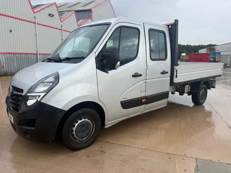 2021 Vauxhall Movano 2.3 Turbo D 135ps H1 Crew Cab Dropside CHASSIS CAB Diesel Manual