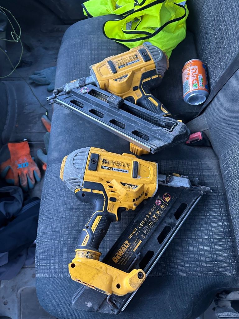 Dewalt first fix nail guns