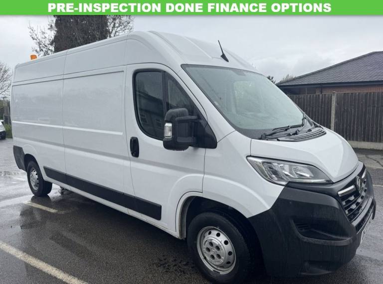 2022 Vauxhall Movano 2.2 CDTi 3500 BiTurbo Prime Panel Van 5dr Diesel Manual FWD L3 H2 Euro 6 (s ...