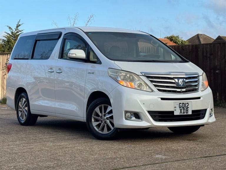 2012 Toyota Alphard TOYOTA ALPHARD 2.4 PETROL HYBRID 12-12 ULEZ AUTO 7 SEATER FRESH IMPORT VERI M...