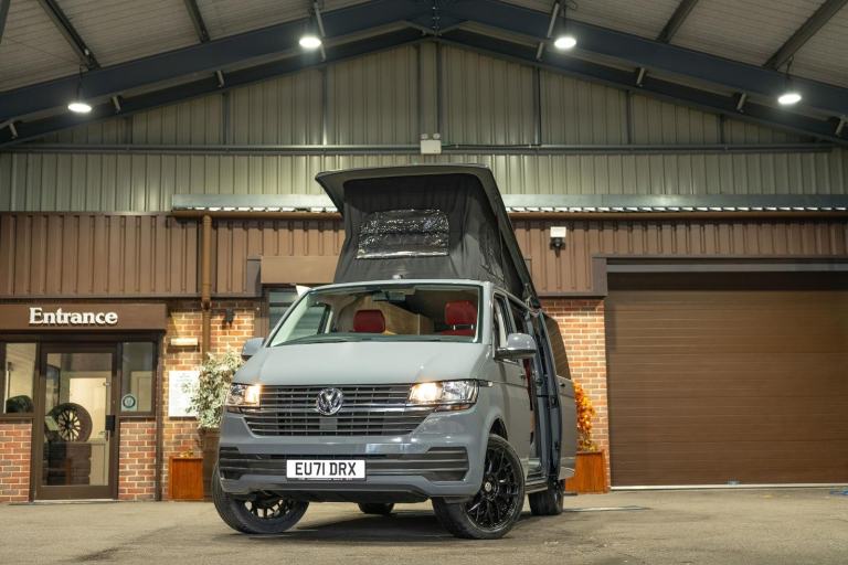 2021 VOLKSWAGEN TRANSPORTER PURE GREY CAMPERVAN