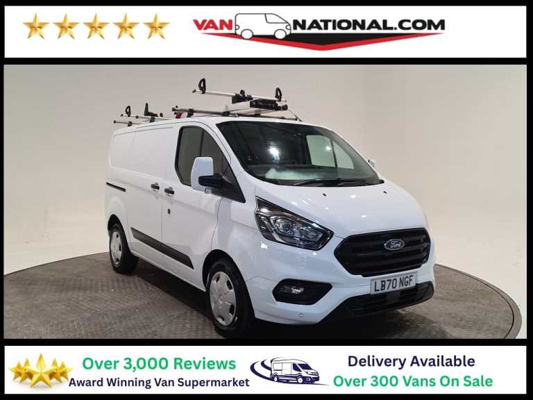 2020 Ford Transit Custom 1.0 EcoBoost PHEV 126ps Low Roof Trend Van Auto PANEL VAN PETROL/ELECTRI...