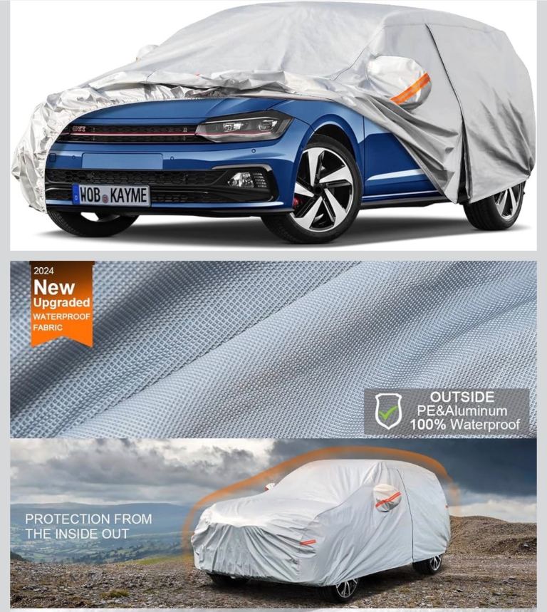 Kayme 6 Layers Hatchback Car Cover (Up to 415cm)