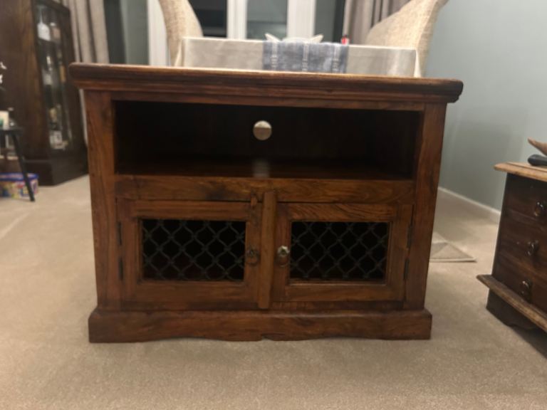 Wooden tv stand 