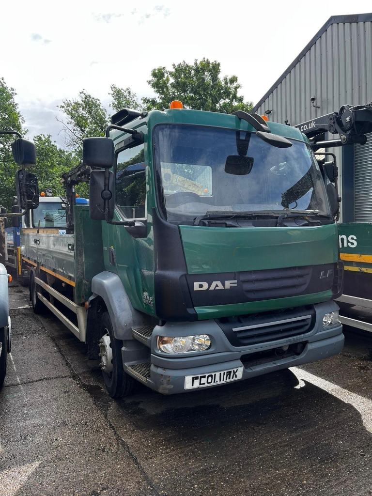 2011 DAF LF 55/220 15TON DROPSIDE WITH ATLAS 92.2 CRANE