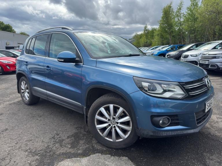 VOLKSWAGEN TIGUAN 2.0 TDI BlueMotion Tech Match Blue Auto WARRANTY 12 MONTHS MOT