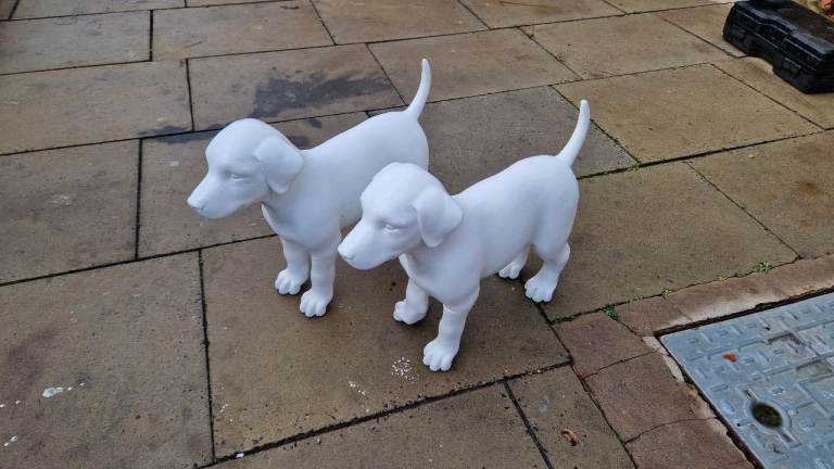 Dog mannequin labrador style 