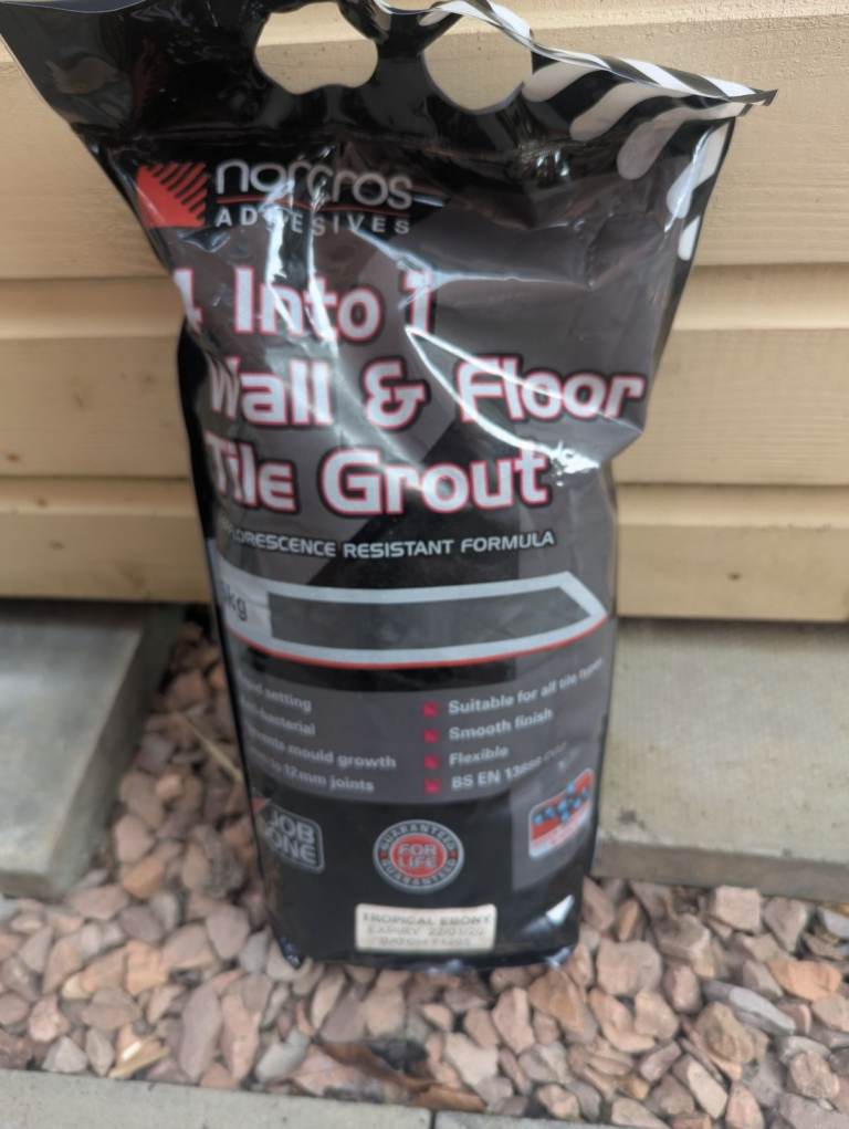 Norcros Adhesives Wall & Floor Tile Grout - New