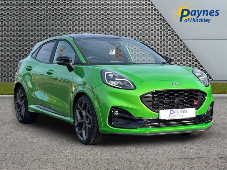 2023 Ford Puma ST 5 Dr 1.5L 200PS 6n Spd in Mean Green DRVR ASST, ST P'FORM PACK