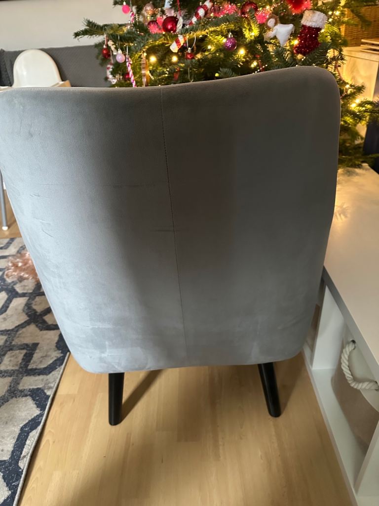 Grey Tub Chair