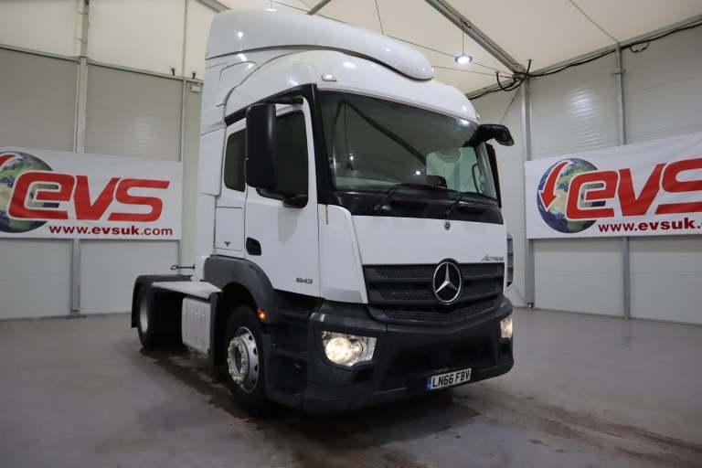 2016 (66 PLATE) Mercedes Benz ACTROS 1843 4x2 Euro 6 Tractor Units