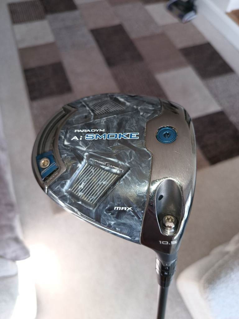 Callaway Paradym Ai Smoke Max Golf Driver 10.5 Degree Regular Flex