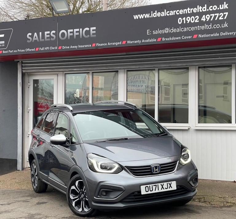 2021 Honda Jazz 1.5 h i-MMD Crosstar EX Hatchback 5dr Petrol Hybrid eCVT Euro 6 (s/s) (109 Hatchb...