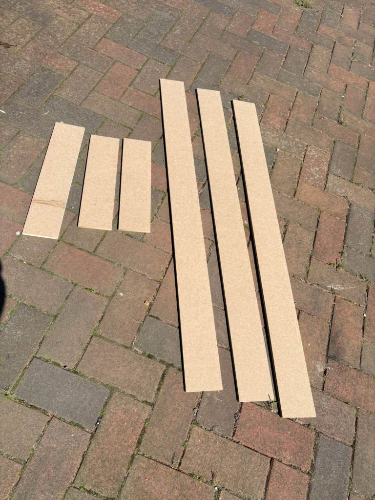 FOR SALE - Veneer Finished MDF Off-cut sheets