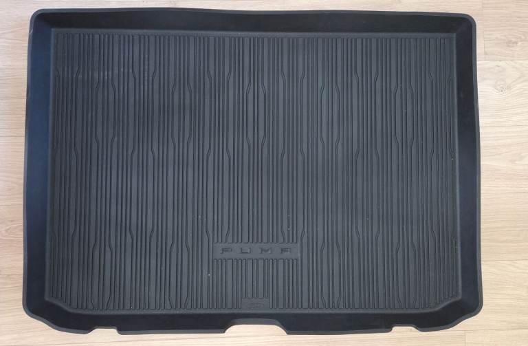 PUMA RUBBER BOOT FLOOR MAT ALL-WEATHER LOAD COMPARTMENT TRAY WITH LOGO 2019-ONWARDS