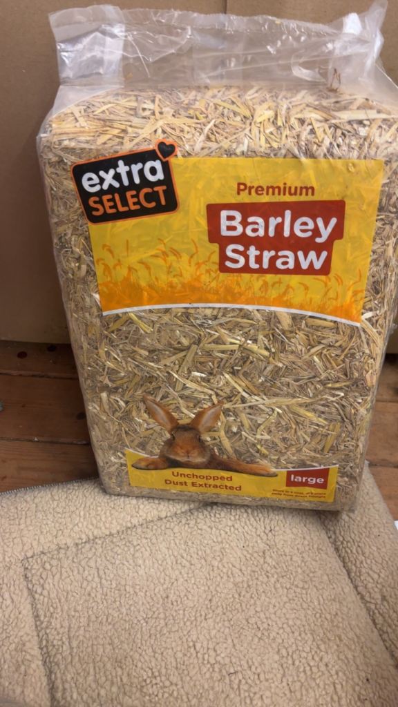 Hay/straw all £2 a bag 