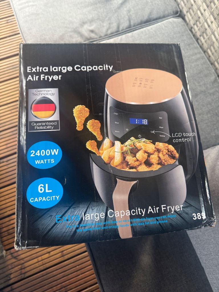 Extra Large Capacity Air Fryer – New in Box