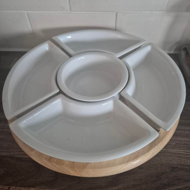 Lazy Susan serving platter 