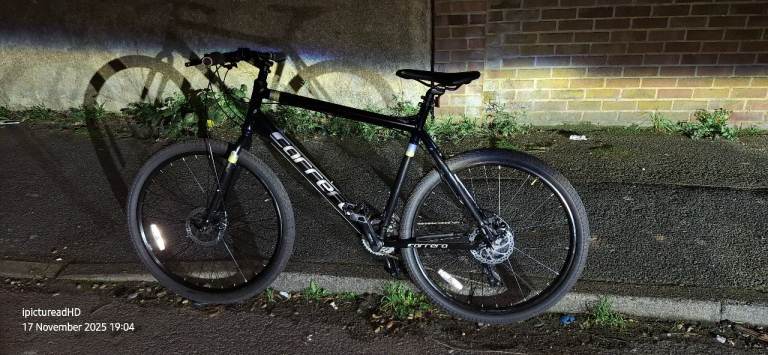 Carrera hybrid bike Mens Large 