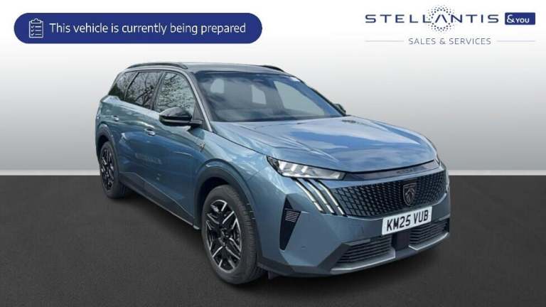 2025 Peugeot 5008 1.2 GT SUV 5dr Petrol Hybrid e-DSC6 Euro 6 (s/s) (136 ps) SUV Hybrid Automatic