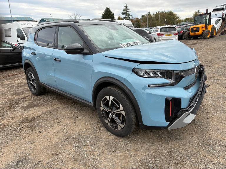 2026 CITROEN C3 AIRCROSS MAX AUTO 26 REG accident damaged salvage