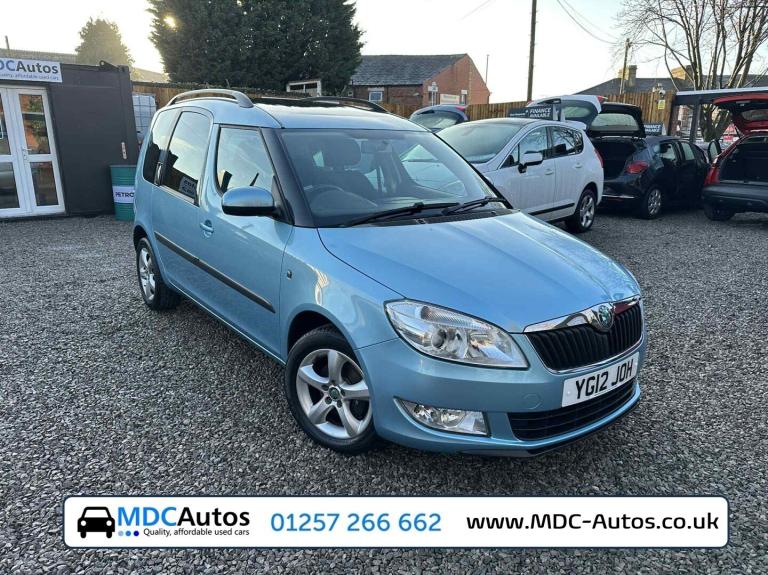 2012 Skoda Roomster 1.2 TSI SE Plus 5dr, FULL PAN GLASS ROOF, 12 MONTH MOT, HPI CLEAR, ISOFIX MPV...