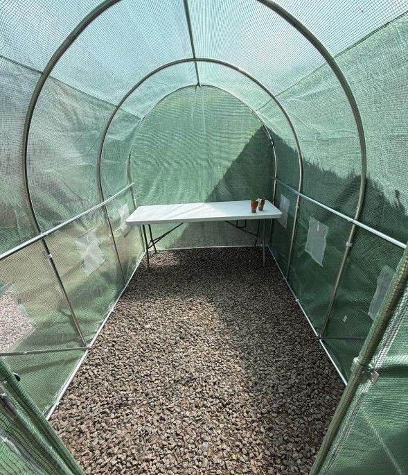 Heavy-Duty Walk-In Polytunnel Greenhouse | Galvanised Steel Frame | Multiple Sizes