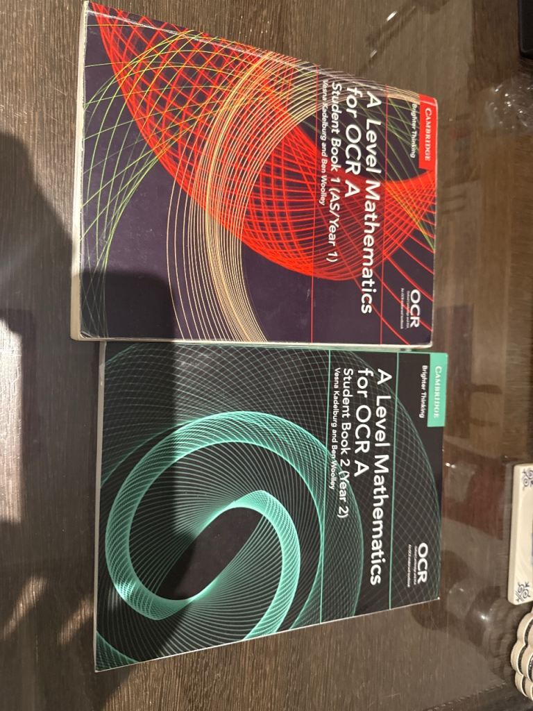 image for A level Maths books OCR 