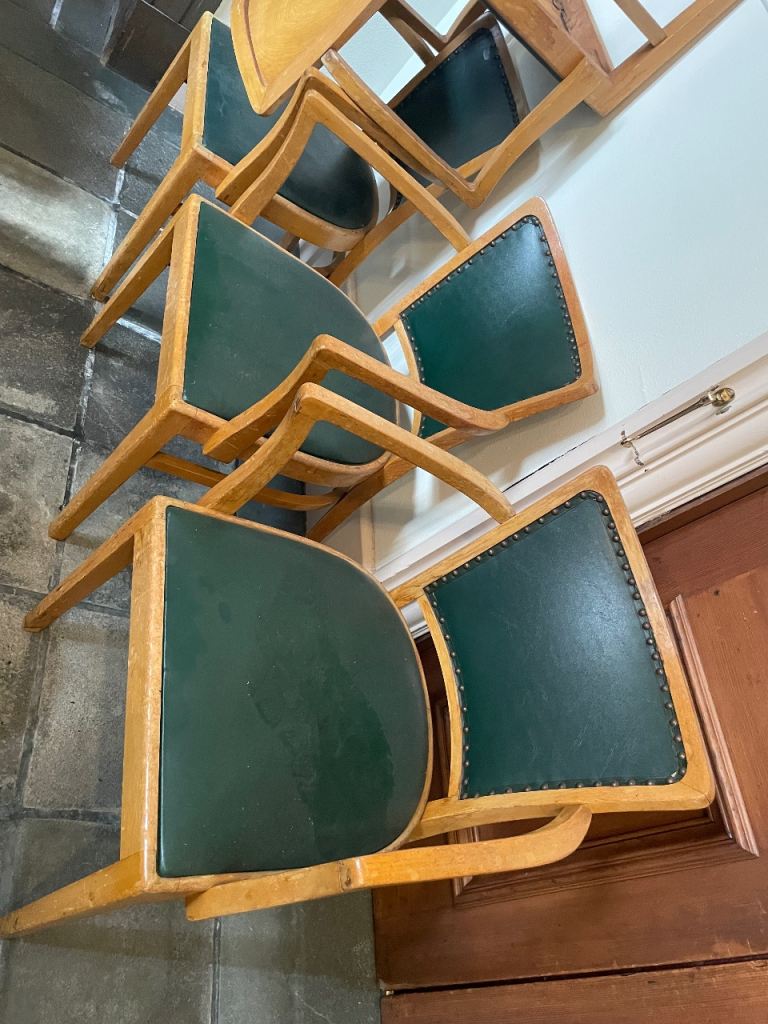 Still available - Mid Century Dinning / Board room chairs - LIGNA - Czech - sets of four