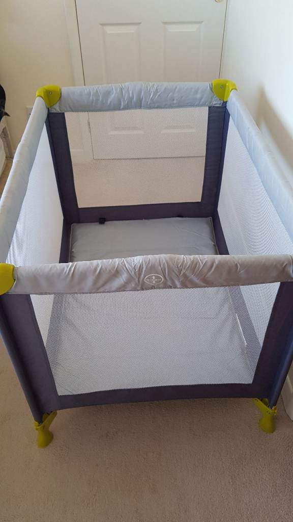 Baby start Travel Cot with Mattress.