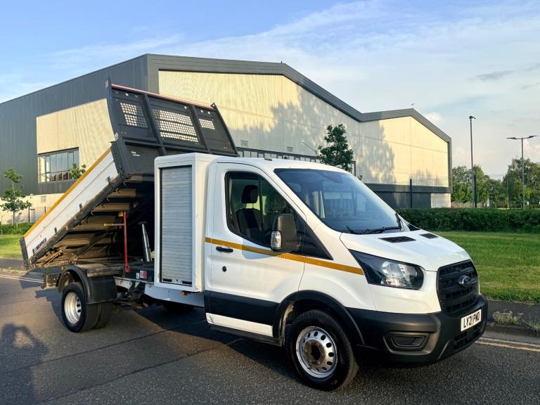 2021/21 FORD TRANSIT 350 SINGLE CAB TIPPER-2.0 TDCI 130 PS TWIN WHEELER-TOOLBOX!