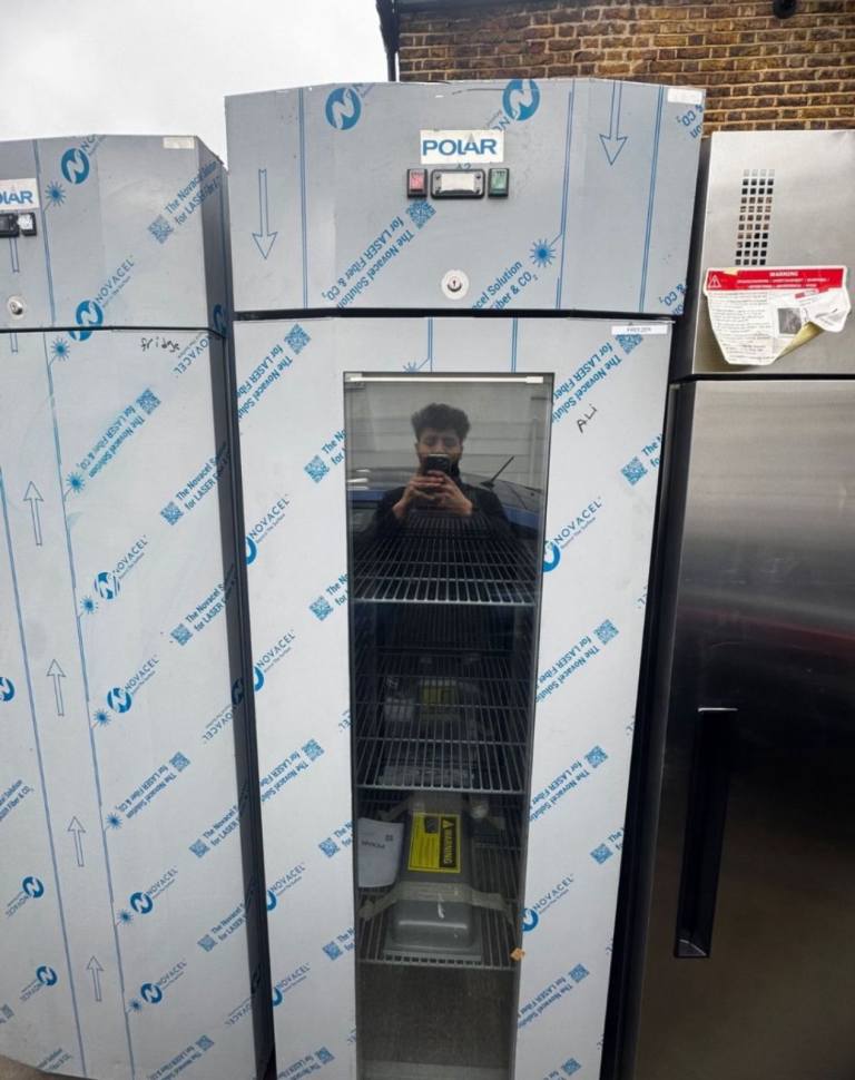 Commercial single door polar freezer cafe shop restaurant takeaway 