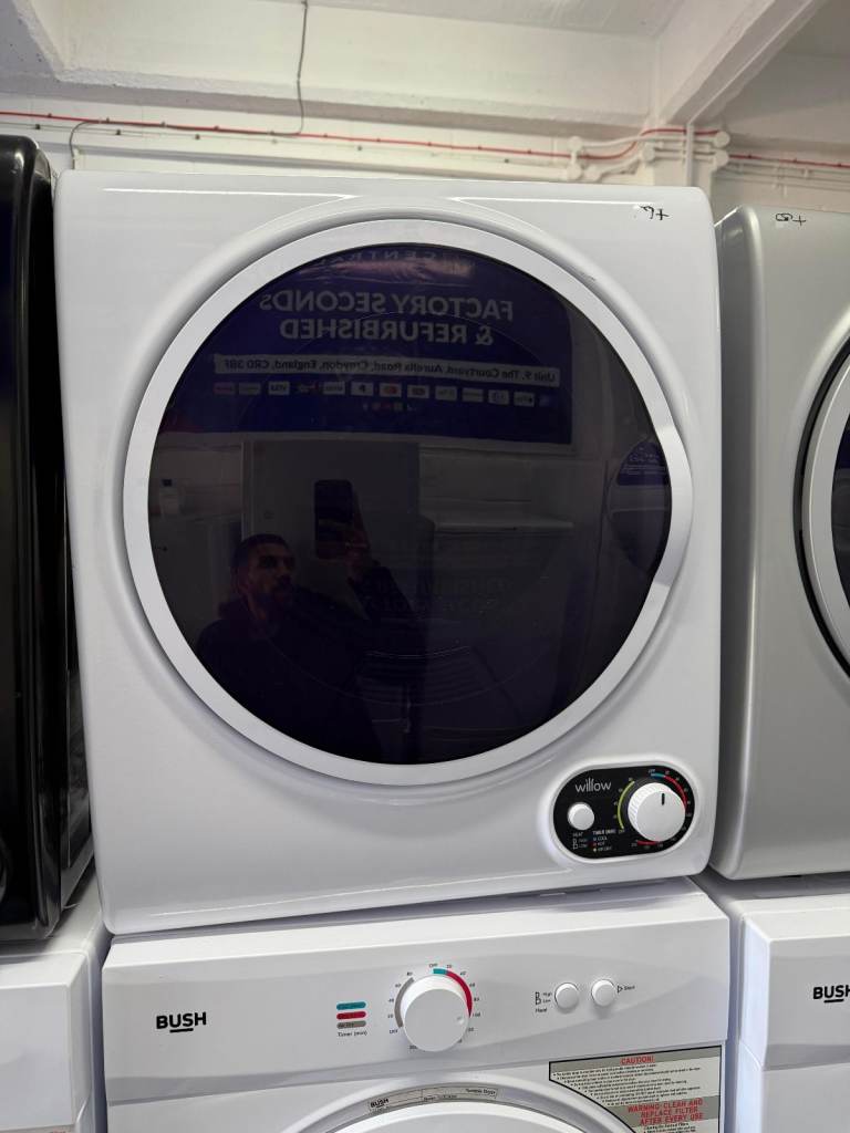 Willow Tumble Dryer – 2.5kg, Vented - Unused Grade A