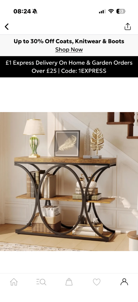 Console table