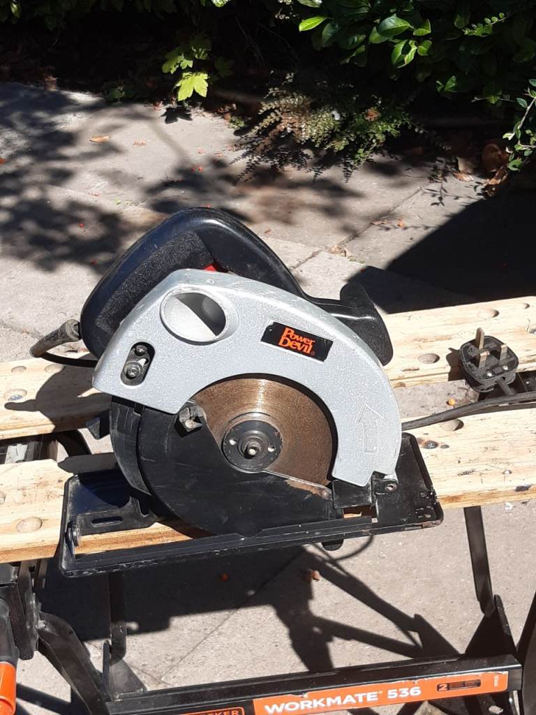 Power Devil Circular Saw 165mm 1300W – Good Condition