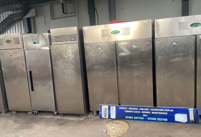 Commercial double door foster fridge cafe shop restaurant takeaway fridge chiller 