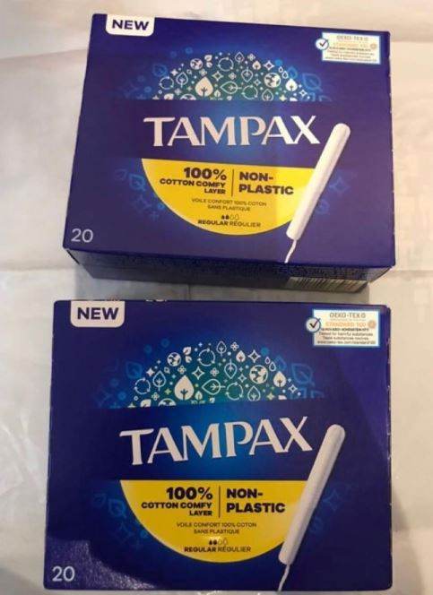 Tampax regular tampons