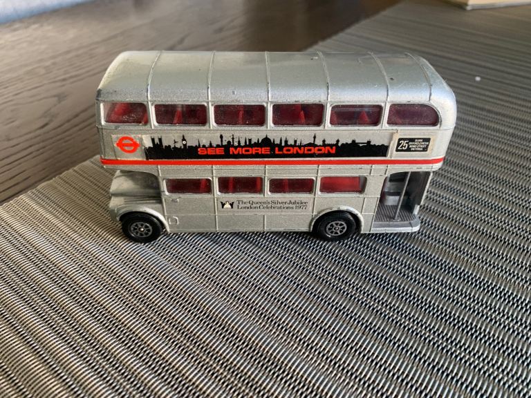 Silver Jubilee Corgi Routemaster bus 