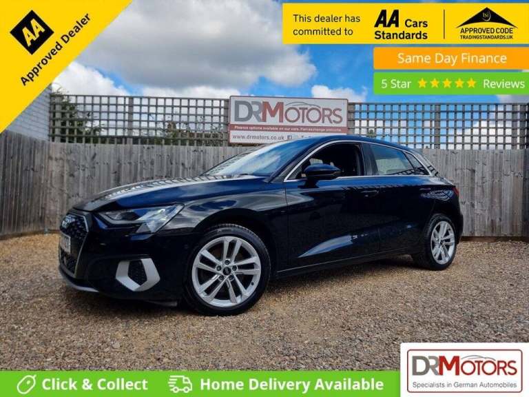 2021 Audi A3 2.0 TDI 30 Sport Sportback 5dr Diesel Manual Euro 6 (s/s) (116 ps) Hatchback Diesel ...